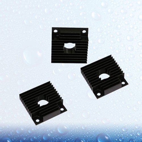 3pcs Kühlkörper Aluminium Wärmekühlkühlerkühler Kit für MK7/ (schwarz) - Afbeelding 10 van 11