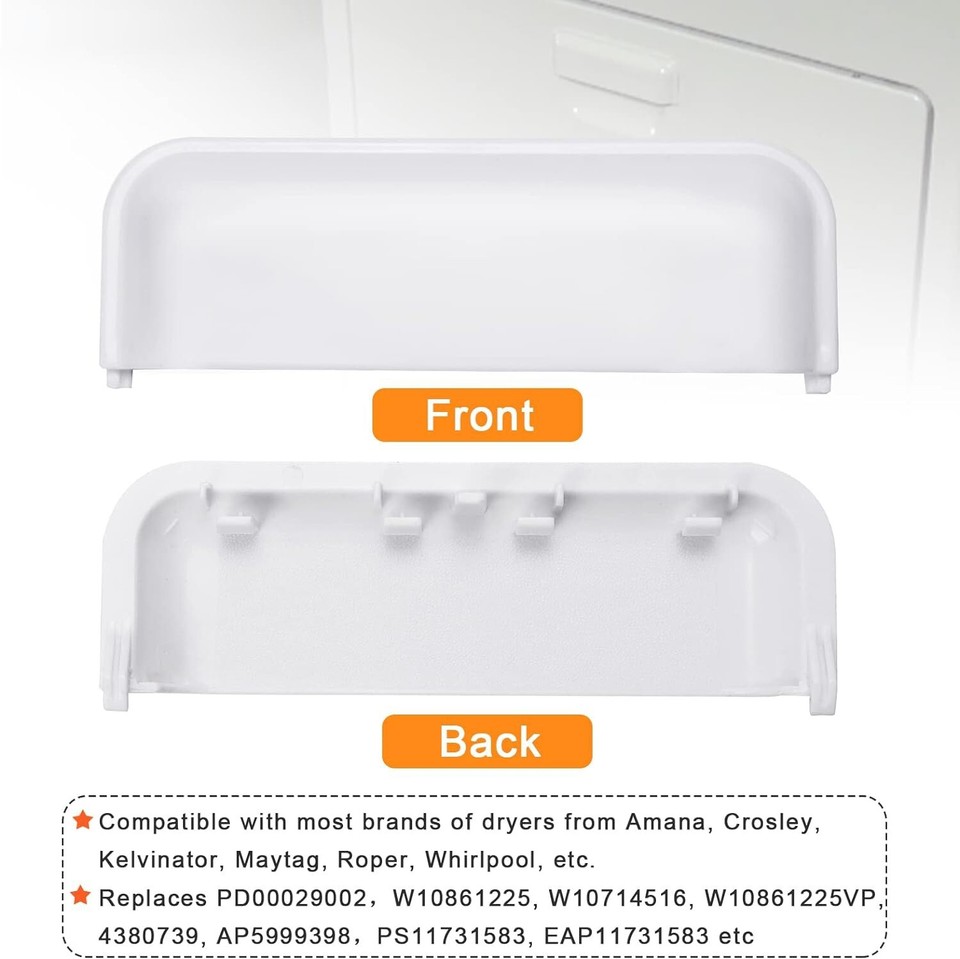 Maniglia Asciugatrice W10861225 Maniglia Porta Nuova Per - Foto 2