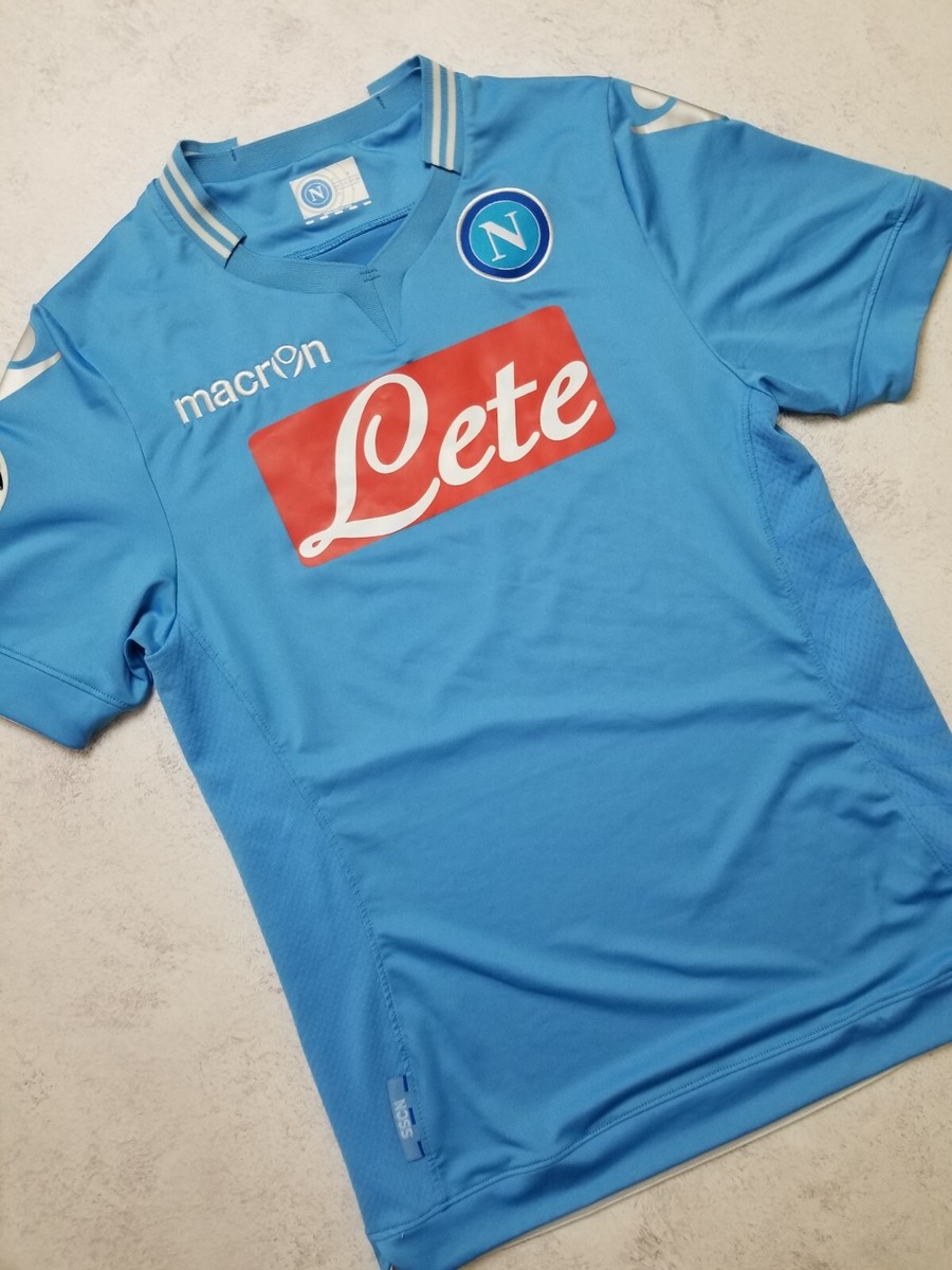 Macron 2013-14 SSC Napoli Football Shirt Jersey Men's Size S | eBay