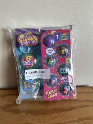Squinkies Squashies Starter Pack 2017 With Hoppity (Blue)