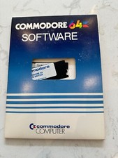 Commodore 64 Screen Editor with Folder and Floppy Disk Vintage Software
