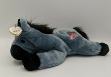 TY Retired Lefty the donkey Beanie Buddy USA