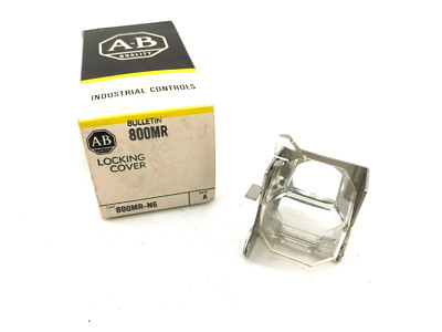 New Allen Bradley 800MR-N6 Ser. A Pushbutton Padlocking Cover