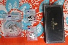 2021 Australia Lunar Series III Year Ox .999 Silver Proof  3 Coin Set PCGS PR70