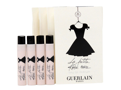 GUERLAIN LA PETITE ROBE NOIRE EDP 1.0ml .03fl oz x 4 PERFUME SPRAY SAMPLE VIALS