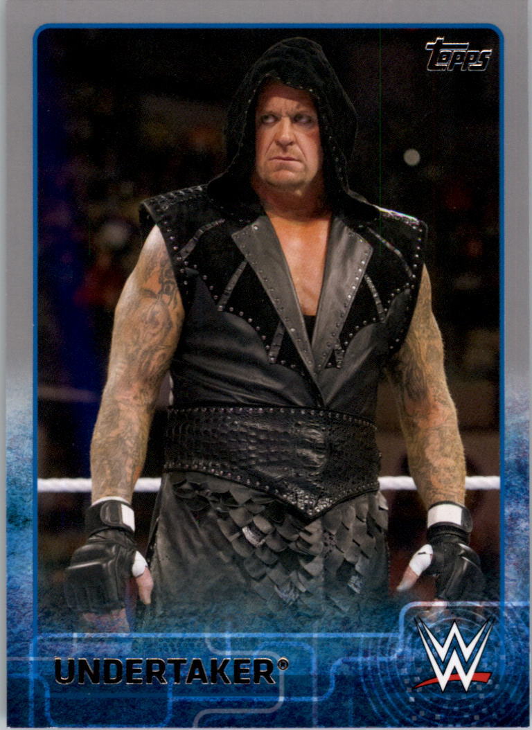 2015 Topps WWE Silver #83 Undertaker - NM-MT