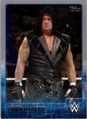 2015 Topps WWE Road To Wrestlemania Trading Card #109 Undertaker Vs Bray Wyatt
