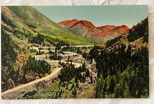 Vintage 1900s Postcard; Colorado; Ironton Loops; #037CO