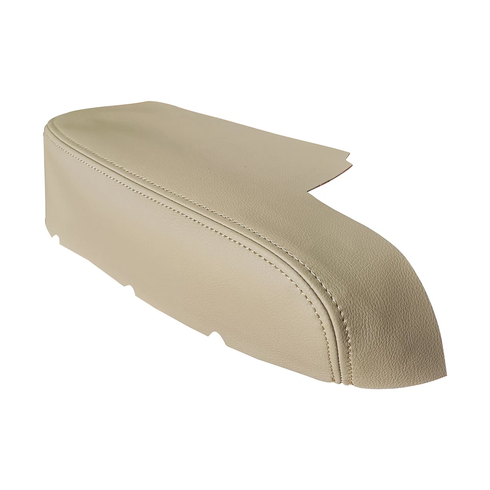 For 06-14 Honda Ridgeline Leather Front Door Panel Armrest Cover Skin beige Foto 3 de 4