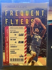2020-21 NBA Hoops Frequent Flyers Winter Holo #13 Kawhi Leonard