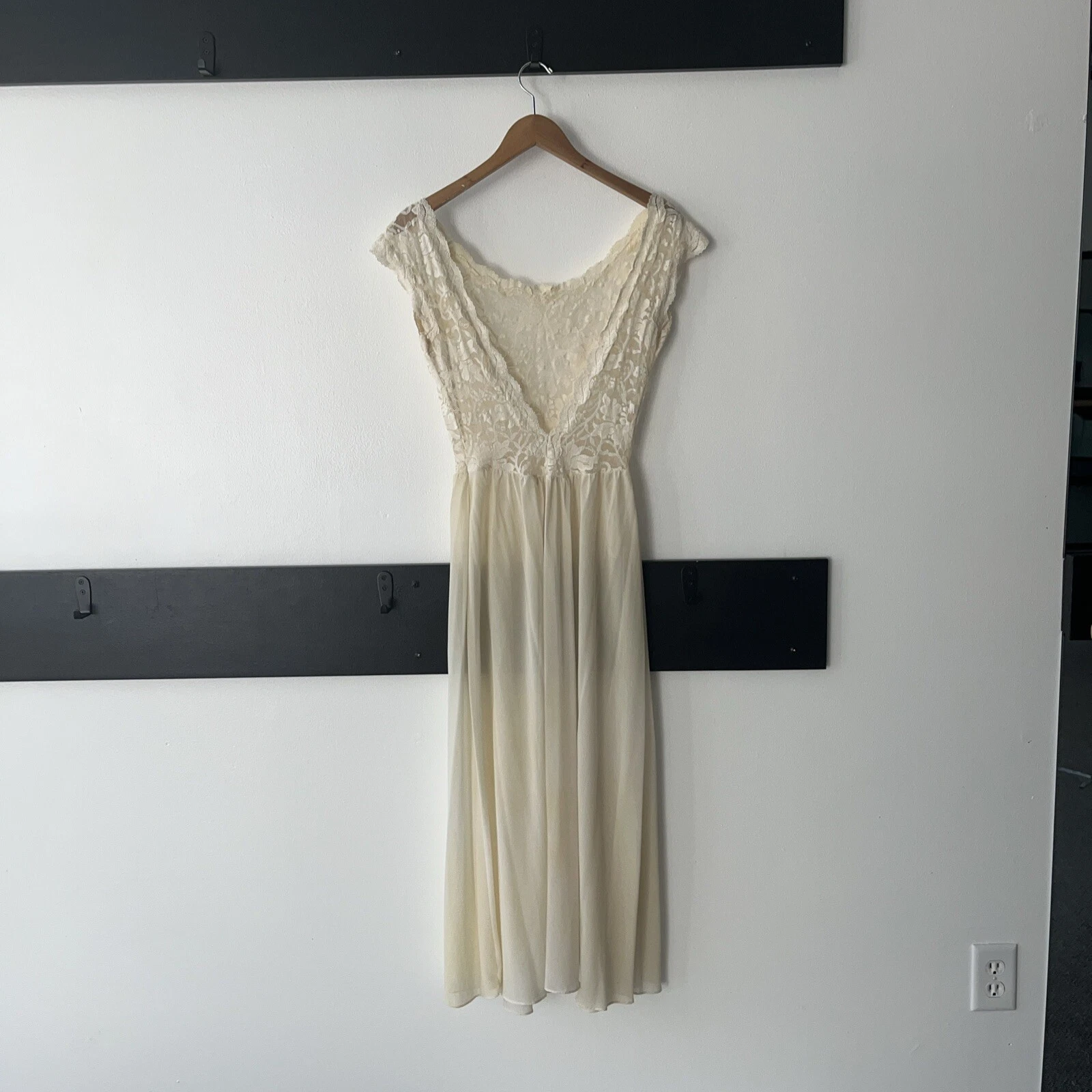 UNDERCOVER abito da sposa vintage victoria secret pizzo lingerie camicia da notte. Piccolo