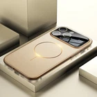 Case For iPhone 17 16 15 Pro Max 14 13 12 ShockProof Magnetic Magsafe Hard Cover