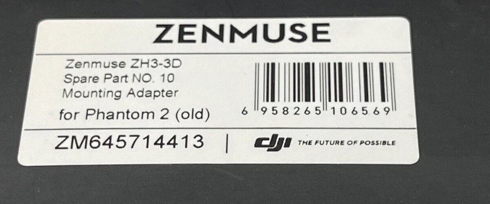 DJI Zenmuse Part 10 H3-3D Mounting Adapter for Phantom 2 (old) - Image 2 of 2