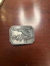 Remington First in the Field Belt Buckle 1980 Canada Goose MADE IN USA