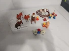 Vintage Fisher Price People And Farm Animals Lot