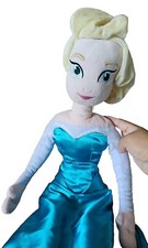 QUEEN ELSA from Frozen Disney Store Princess Plush Doll 27" High