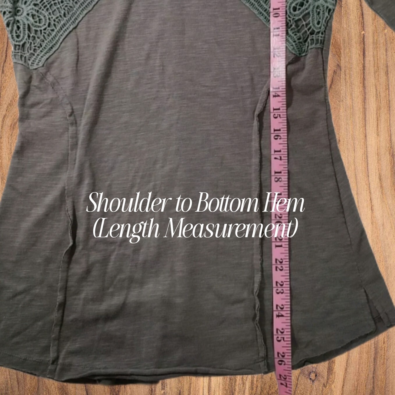 Oddy Grau Gestreiftes Leichtes Patchwork Spitzen … - image 9