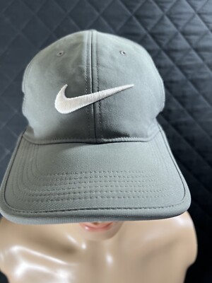 nike golf hat gray