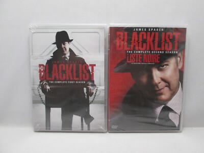 The Blacklist The Complete First & Second Seasons James Spader New Sealed