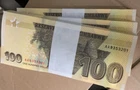 FULL BRICK OF 1000 X ZIMBABWE 100 DOLLAR BOND BANKNOTE 2020-2023 ( 1000 Notes )