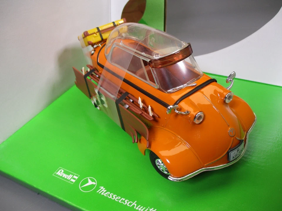 AX217 REVELL 1/18 1:18 MESSERSCHMITT KR200 REF 08969 ORANGE - Photo 4/4