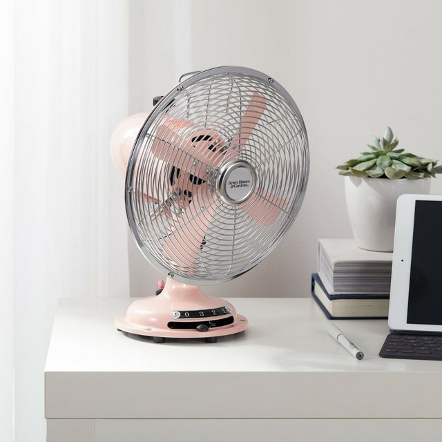 better homes & gardens retro table fan