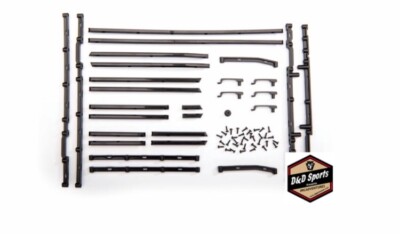 Traxxas 8815X Left/Right Side Trim Set Black, Mercedes-Benz G 63 AMG 6X6 TRX-6