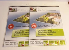 2 5pc Pack SelfSeal Laminating Pouches Self Adhesive No Machine 8 Mil 11 New