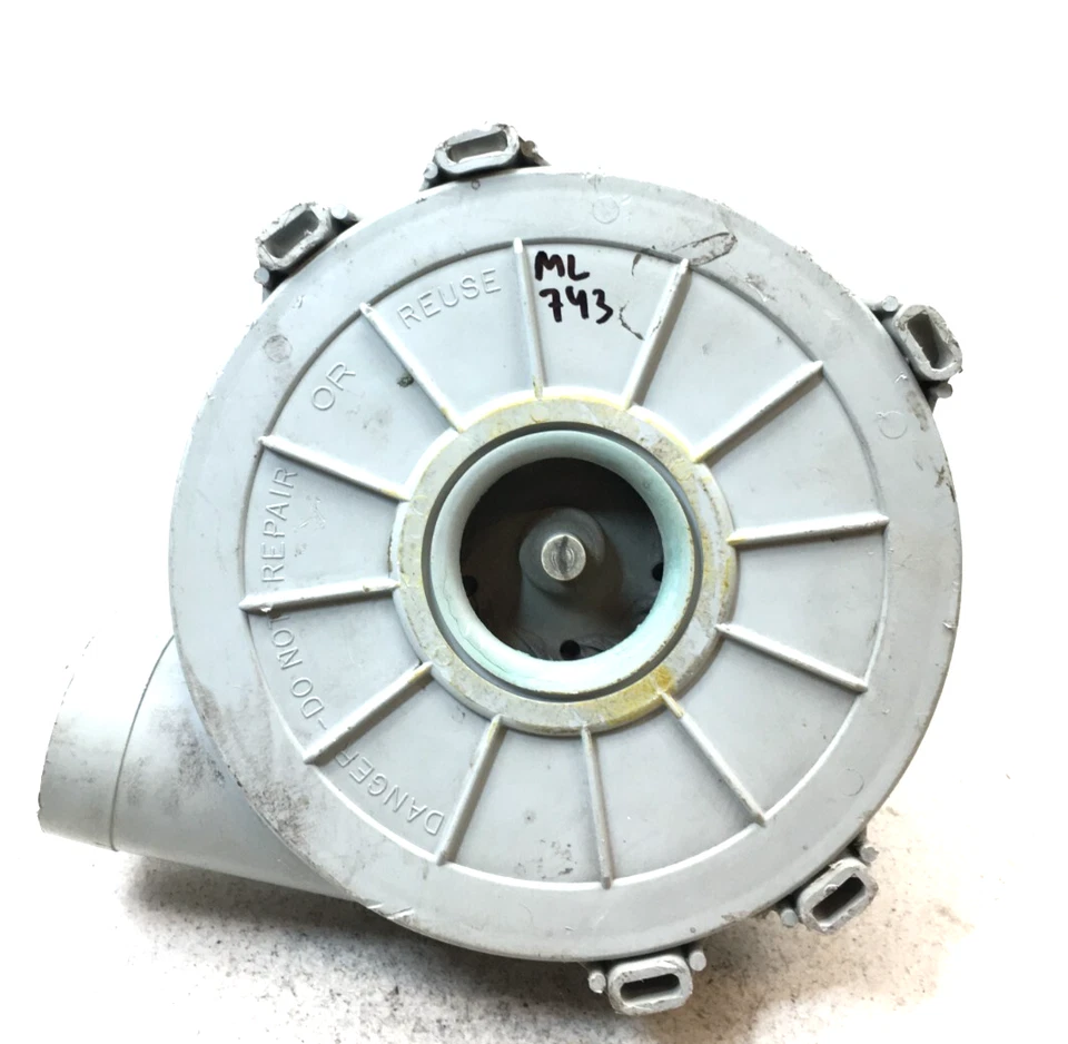 Motor de velocidad variable AMETEK 110526-00 5000 RPM 120V WindJammer usado #ML743 Foto 2 de 4