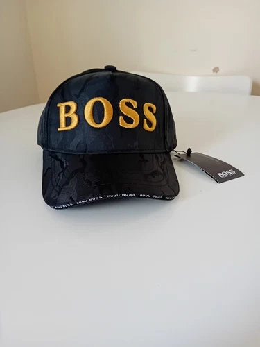 Brand New Hugo Boss Black Camo Baseball Cap for Summer Outdoor Activities - Picture 1 of 3