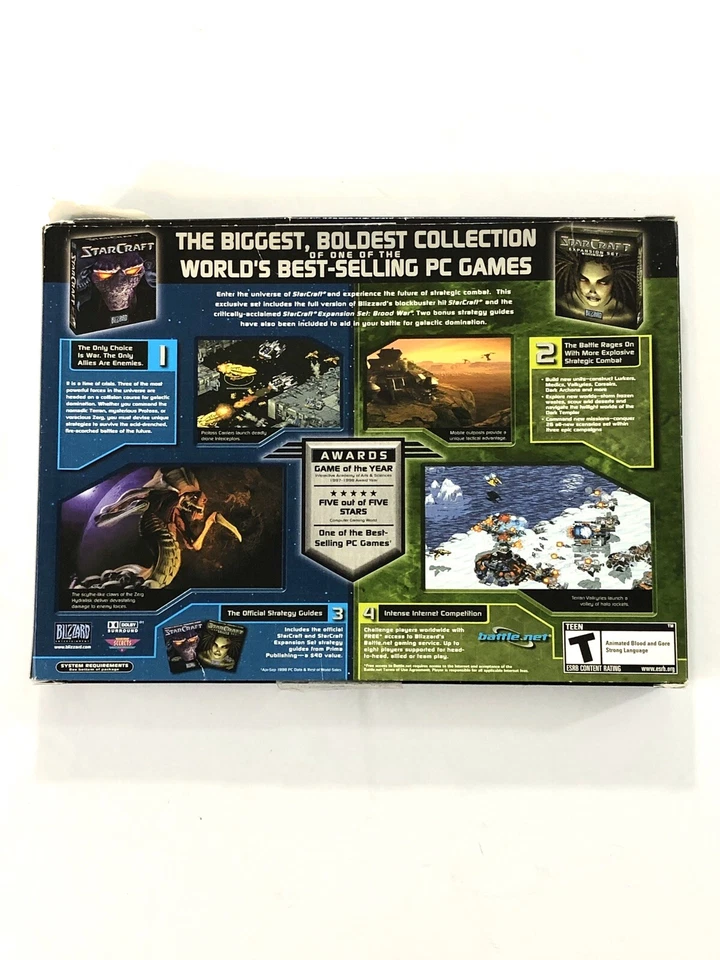 Набор расширения StarCraft Battle Chest Blizzard Entertainment Windows XP Vista - Изображение 2 из 3