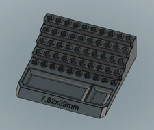 Bleacher Reloading Block 7.62x39mm Dillon Hornady RCBS 3d printed Frankford