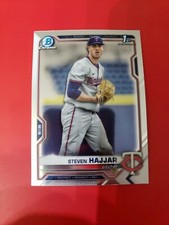 Steven Hajjar 2021 Bowman Chrome Draft BDC-161 , Minnesota Twins
