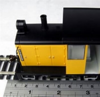 BACHMANN SPECTRUM ON30 SIDE ROD GAS MECH 0-4-0 Unlettered Yellow