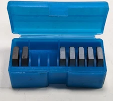 LOT of 7 VARGUS VARDEX THREAD MILL INSERTS - 3EI 14BSPTTM2 - Grade VBX