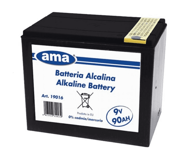 BATTERIA 9V 90Ah X RECINTO ELETTRIF.