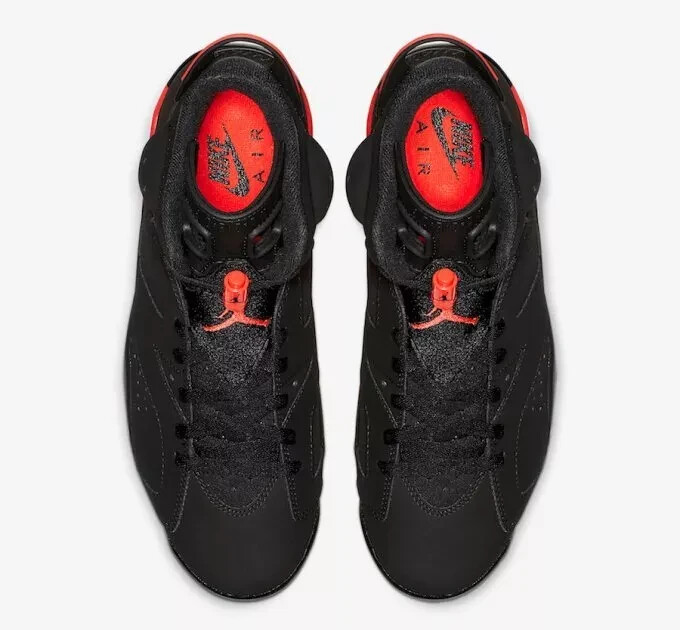 Jordan 6 Retro ブラック/レッド 19センチ Nike Jordan 6 Retro Infrared Black Red 2019 (384665-060