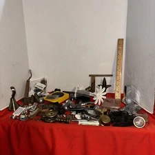 VINTAGE TO NOW JUNK DRAWER HARDWARE LOT- Estate Find #16114