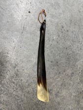 Shoe Horn Made with Real Horn, 15'', for Men or Women