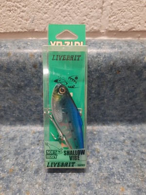 Yo Zuri Livebait Series Shallow Vibe 2 3/4'' 3/4oz Sinking Soft Body R855 Model