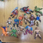 Vintage MOTU 1980's He-Man Toys Lot Of 14 Action Figures For Parts / Repair