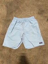 Patagonia Blue Swim Trunks Boys XL Board Shorts Swim Shorts