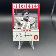 2005 TK Legacy Auto Hall of Fame Ohio State Auto Autograph John Hicks OSU B90