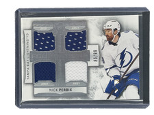 2022-23 Upper Deck The Cup Foundations Nick Perbix Rookie RC Quad Jersey /99