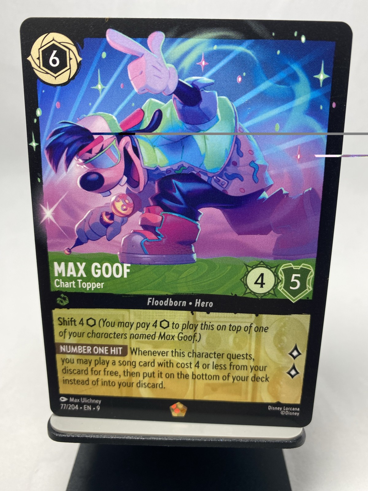 Max Goof - Chart Topper 77/204 Fabled Regular