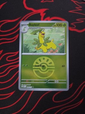 bayleef pokemon card Bayleef 71/165 Reverse Holo Pokemon Card Near Mint main image 0