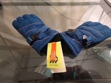 All in Motion Boys Waterproof Insulated Snow Sport Gloves Blue Size 4-7 Warmest