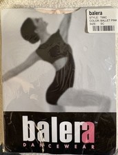 Balera Dancewear Girls Footed Tights Style T99C Color Ballet Pink Size SC New