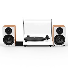 Fluance RT82 Vinyl Turntable, PA10 Preamp, Ai41 Powered 5" Bookshelf Speakers