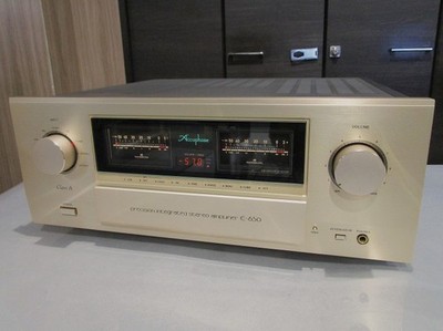 Accuphase E-650 Class A Integrated Amplifier w/ Box Remote Cable Used Japan